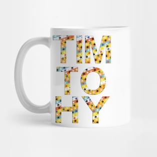 Timothy, name, typography Mug